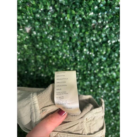 Free People High Rise Plaid Gauzy Shorts Sz 2 - Picture 4 of 4